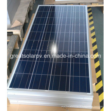 Panneau solaire 100W Poly, module PV avec prix compétitif fabriqué en Chine